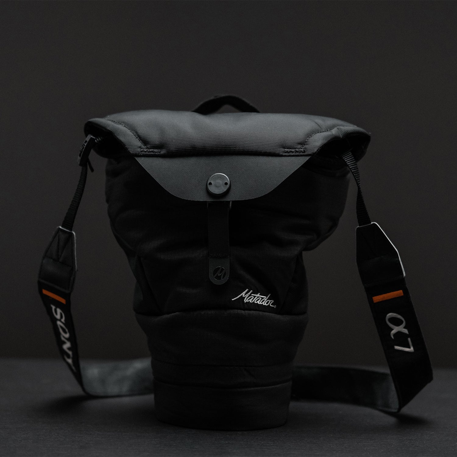 Front view of Camera Base Layer on black background